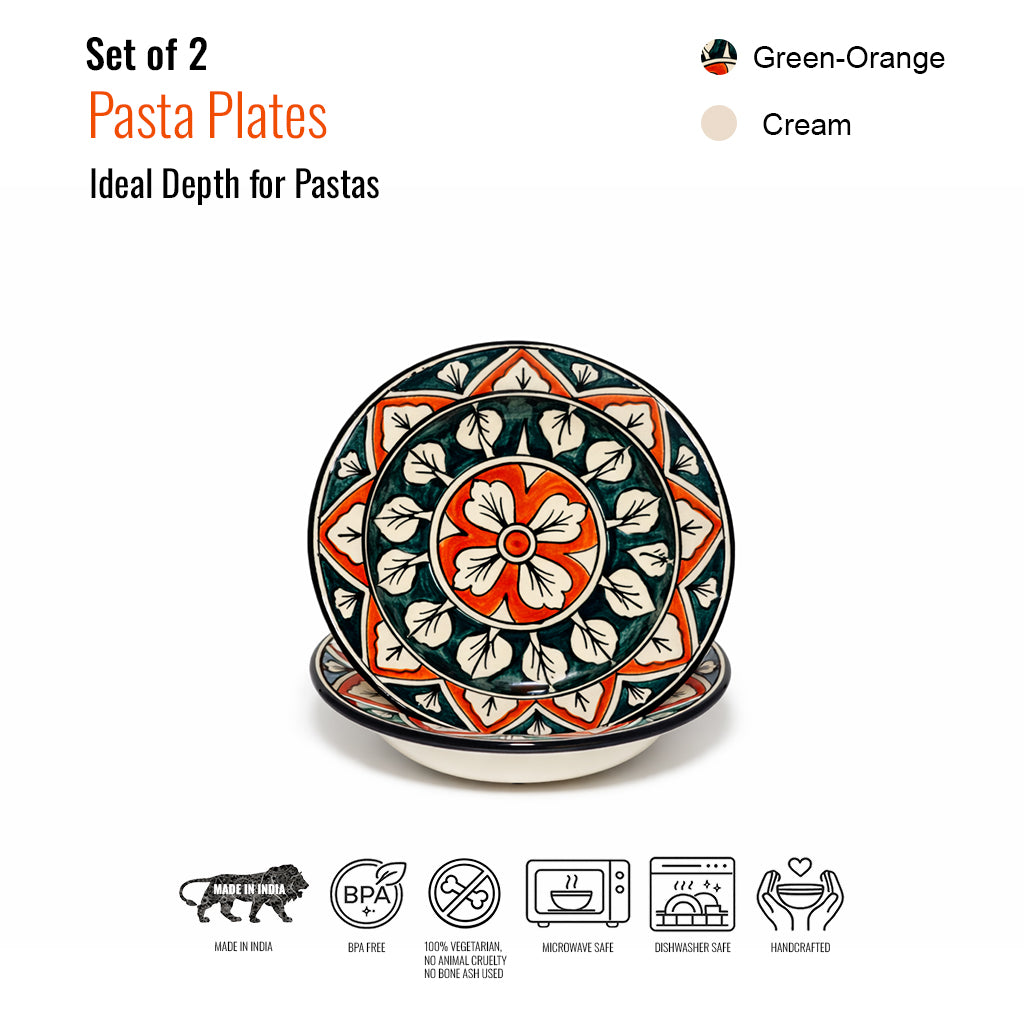 Pasta Plate Set of 2 |325 ml each