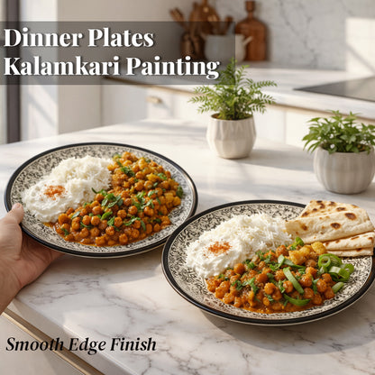 Dinner Serving Plate Set | Multicolour