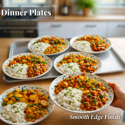 Dinner Plates Set | Multicolour