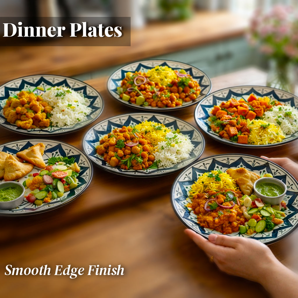 Dinner Plates Set | Multicolour