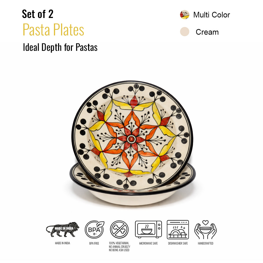 Pasta Plate Set of 2 |325 ml each
