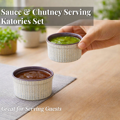 Chutney Katori/Bowls Set of 2 | 180ml