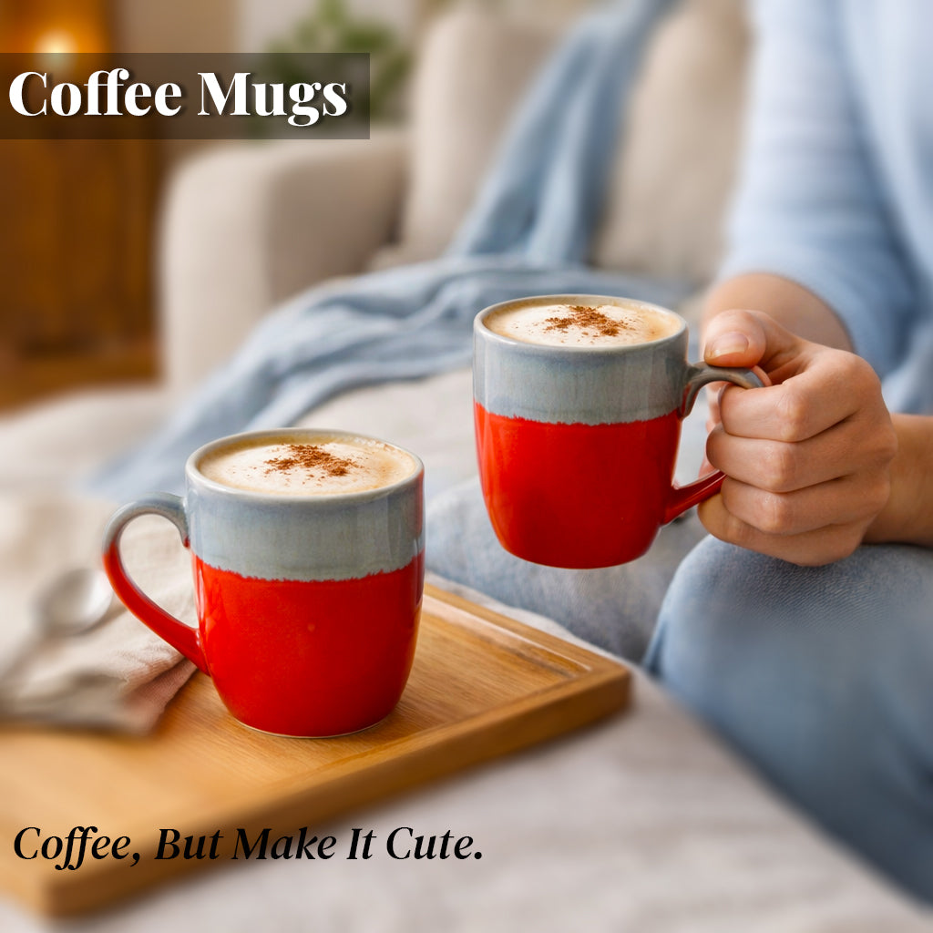 Coffee Mugs Set of 6 | 250 ml