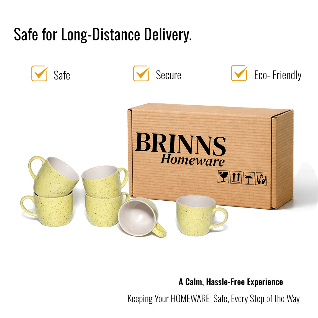 Tea Cups Set of 6 | 180ml