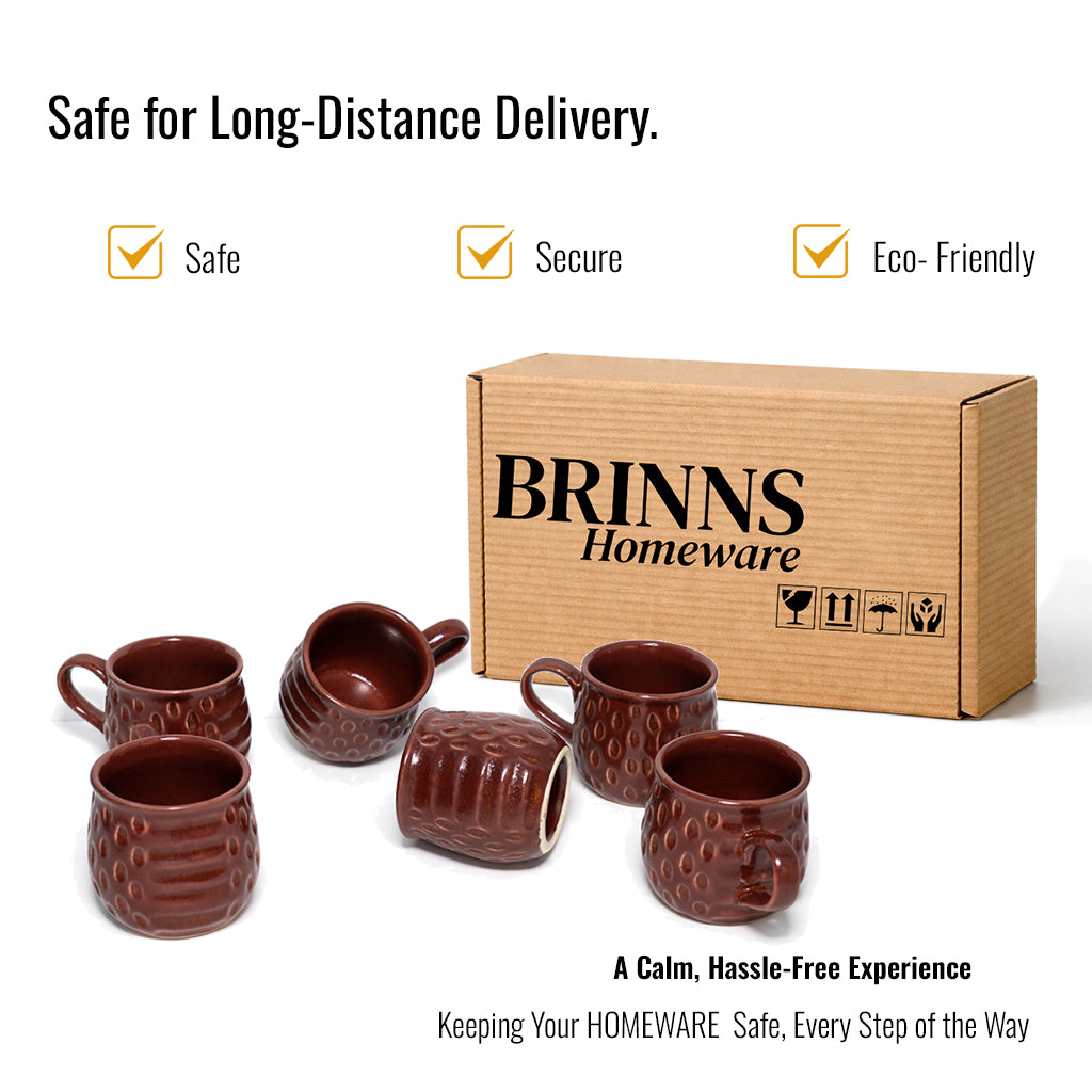 Tea Cups Set of 6 | 150 ml