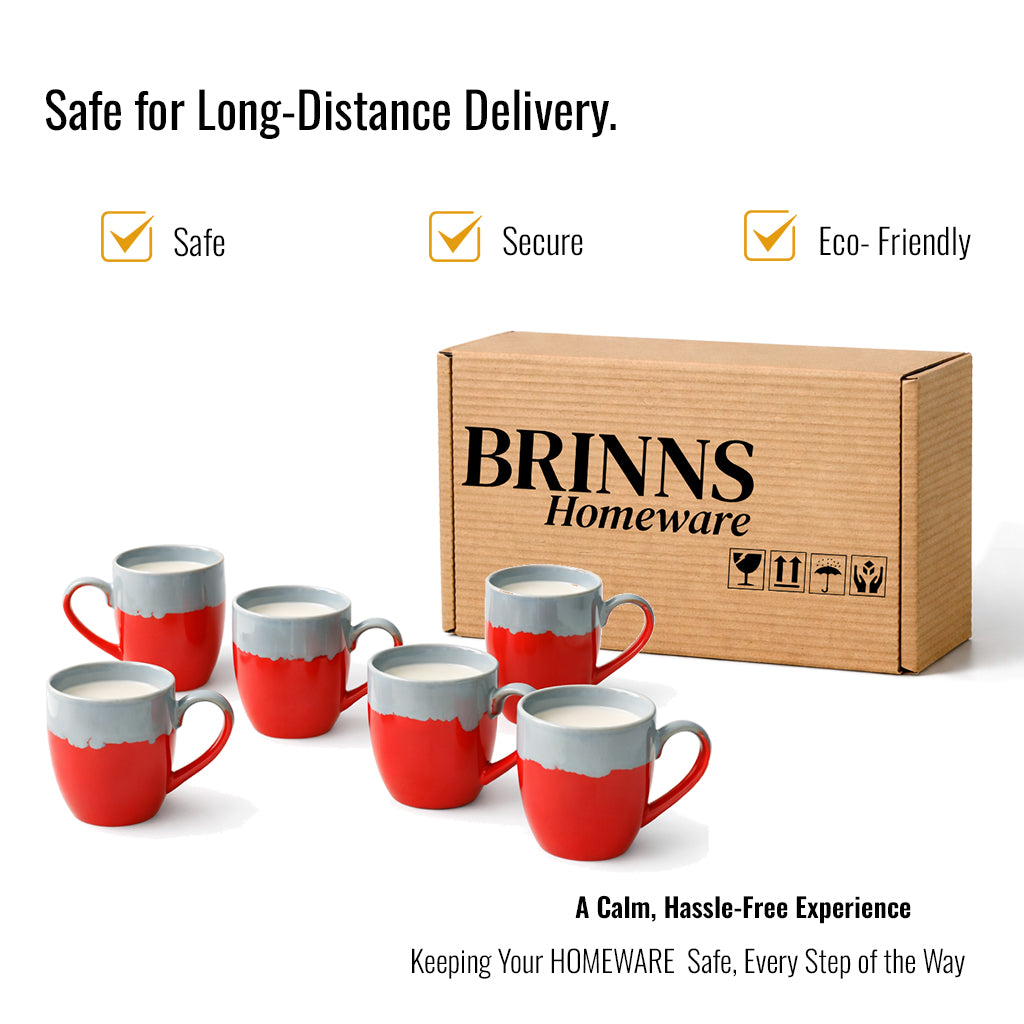 Coffee Mugs Set of 6 | 250 ml