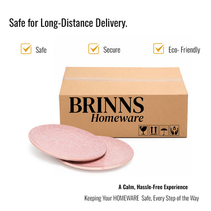 Quarter Serving Plate Set of 2 | Multicolour