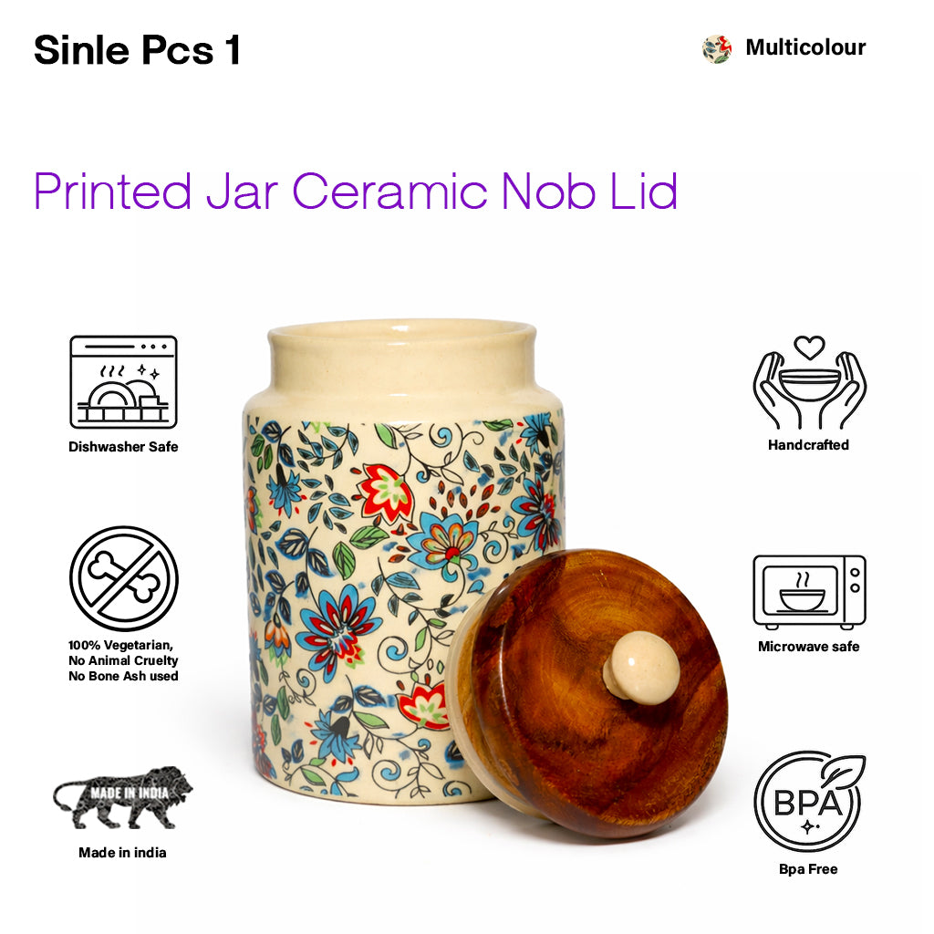 Storage Jar | Multicolor  900 ml