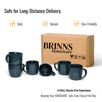 Coffee Mugs Set of 6 | 220ml
