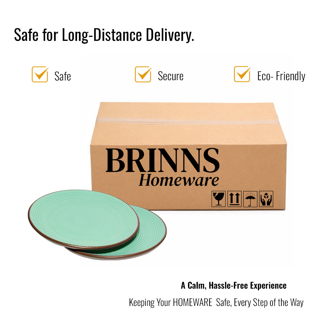 Quarter Serving Plate Set of 2 | Multicolour