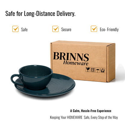 Coffee Mug with Cookie Saucer Set | 270 ml.