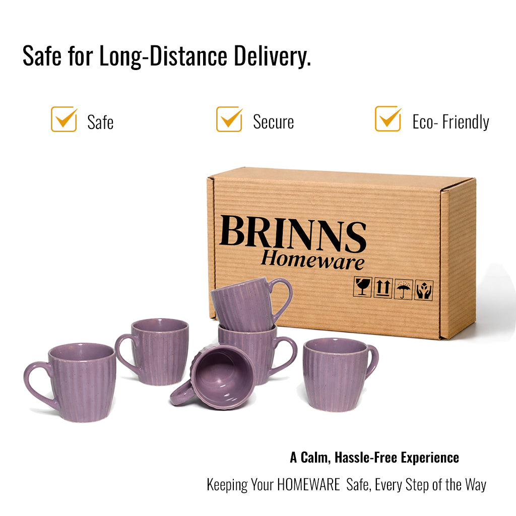 Tea Cups Set of 6 | 180ml