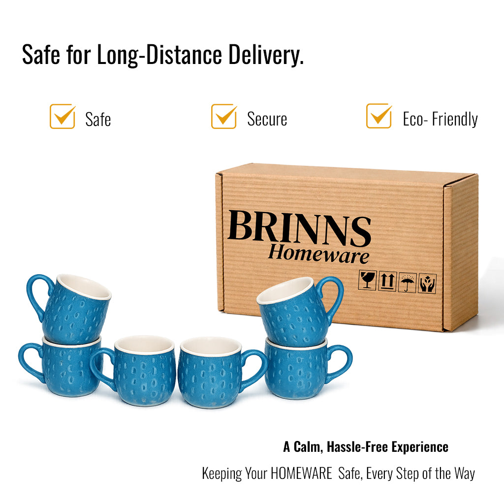 Coffee Mugs Set of 6 | 250 ml