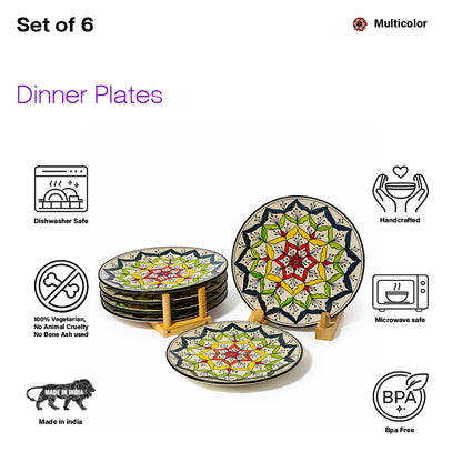 Dinner Plates Set | Multicolour