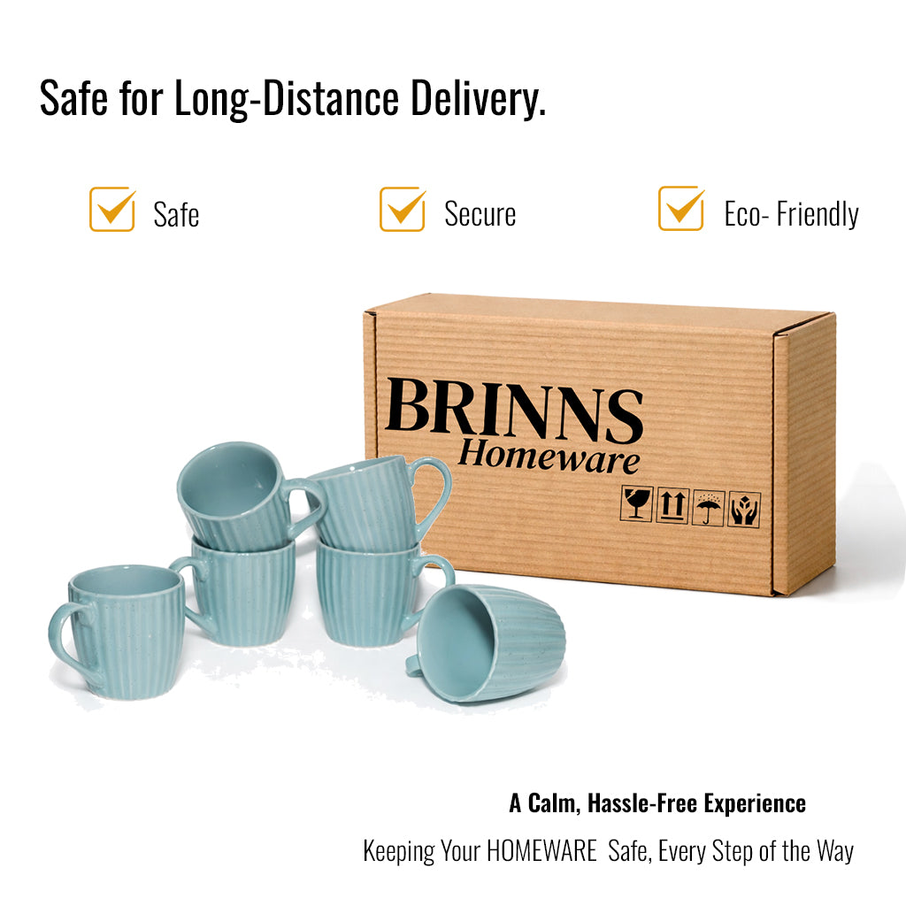 Tea Cups Set of 6 | 180ml