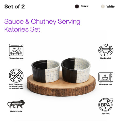 Chutney Katori/Bowls Set of 2 | 180ml