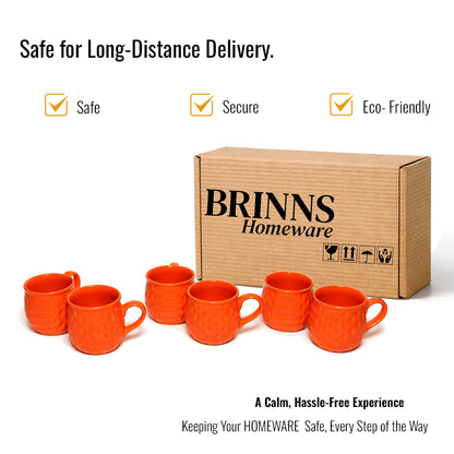 Tea Cups Set of 6 | 150 ml