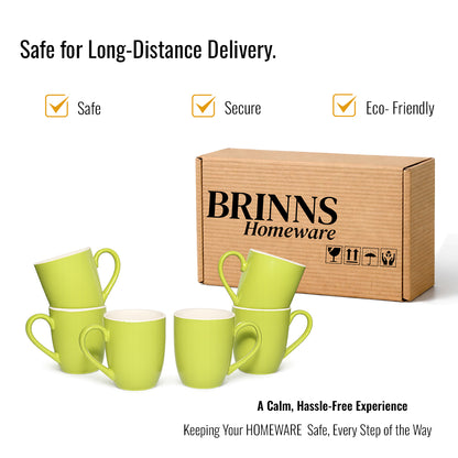 Coffee Mugs Set of 6 | 250 ml