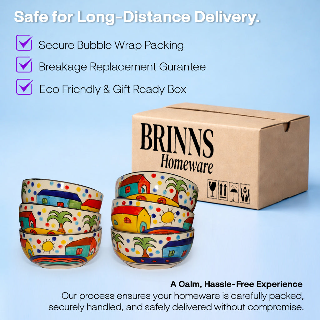 Handpainted Bowls Sets | 400 ml each