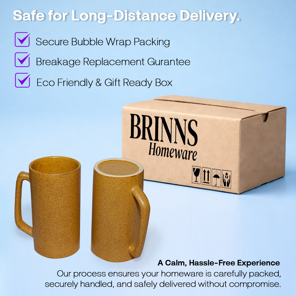 Beer Mugs Set of 2| 500 ml