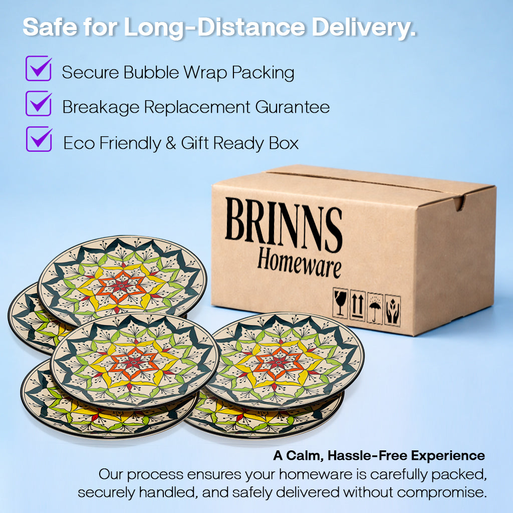 Dinner Plates Set | Multicolour