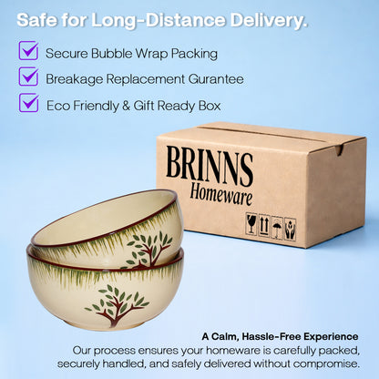 Dinner Serving Bowl Sets | Multicolour | 400ml