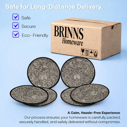 Dinner Serving Plate Set | Multicolour