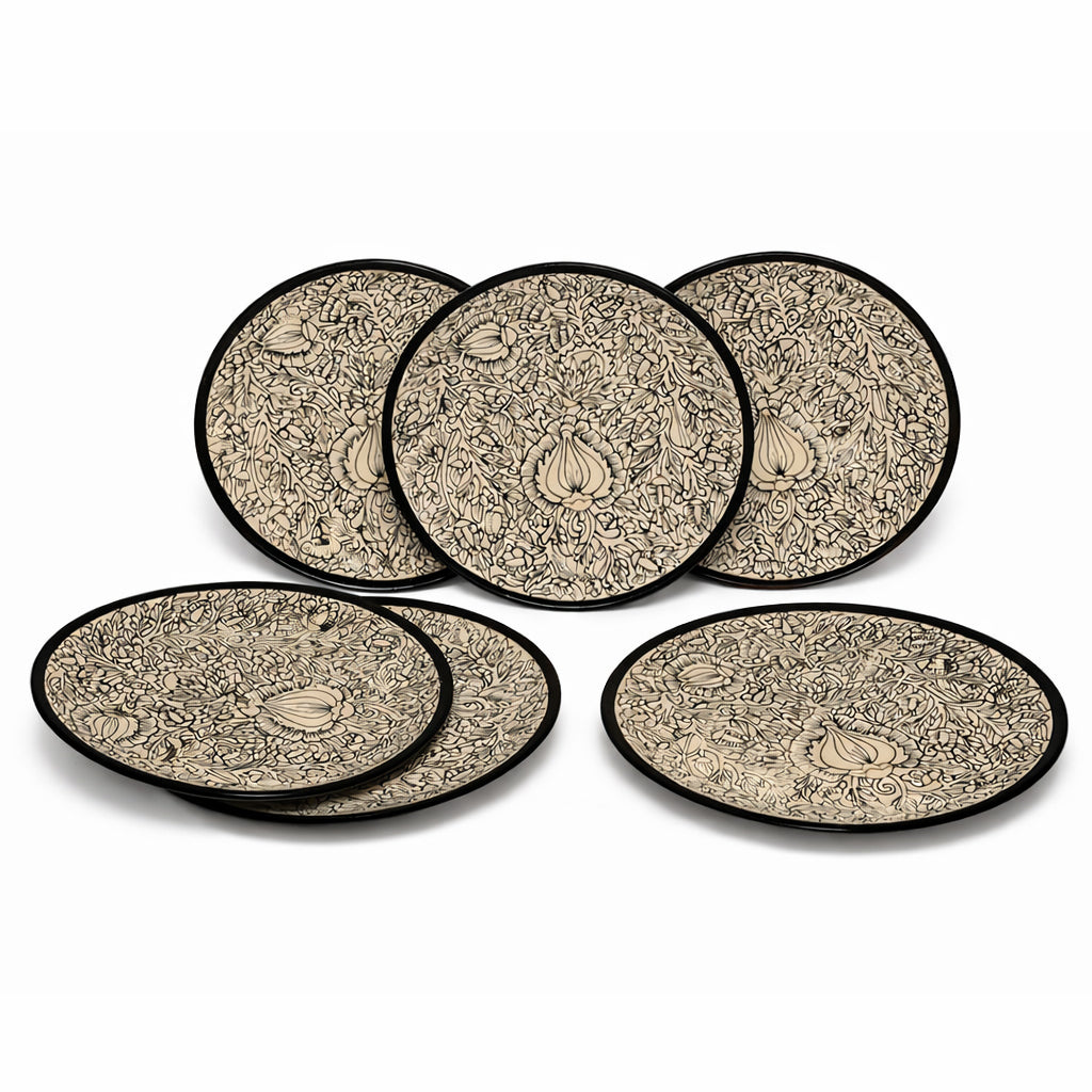 Dinner Serving Plate Set | Multicolour