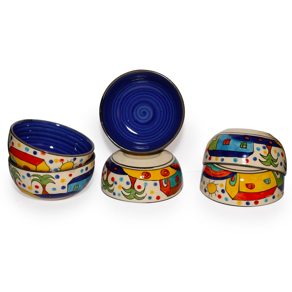Handpainted Bowls Sets | 400 ml each