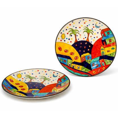 Dinner Serving Plate Set | Multicolour