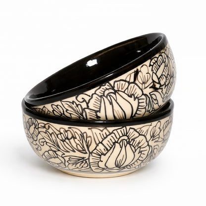Handpainted Bowls Sets | 400 ml each