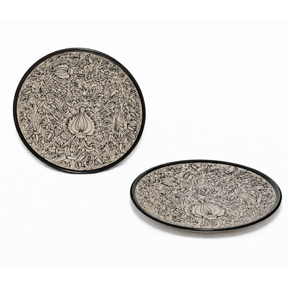Dinner Serving Plate Set | Multicolour