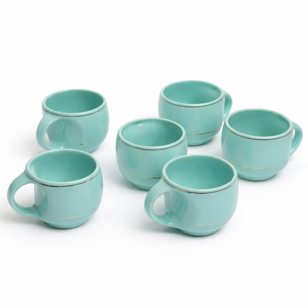 Tea Cups Set of 6 | 180 ml