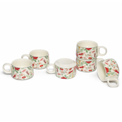 Coffee Mugs Set of 6 | 200 ml
