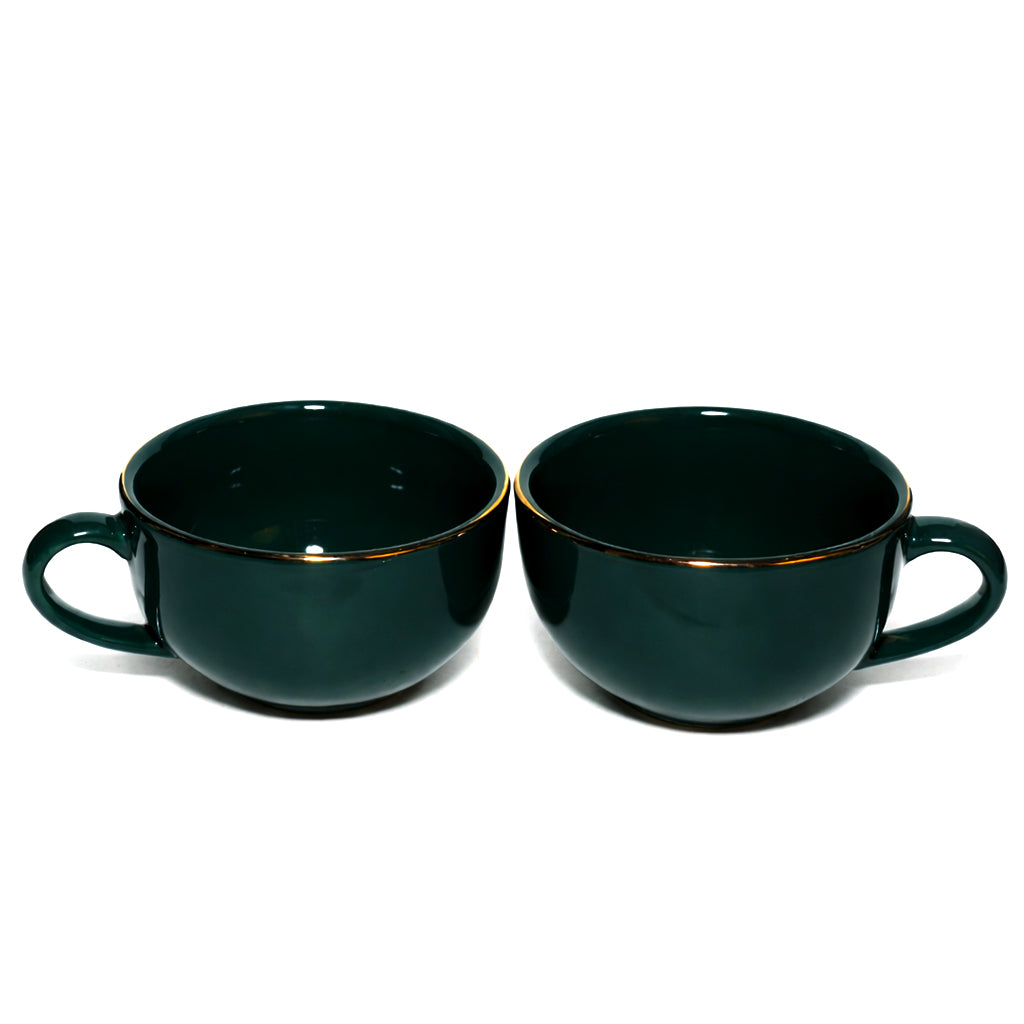 Soup Bowls with Handle Set |350 ml