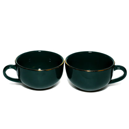 Soup Bowls with Handle Set |350 ml