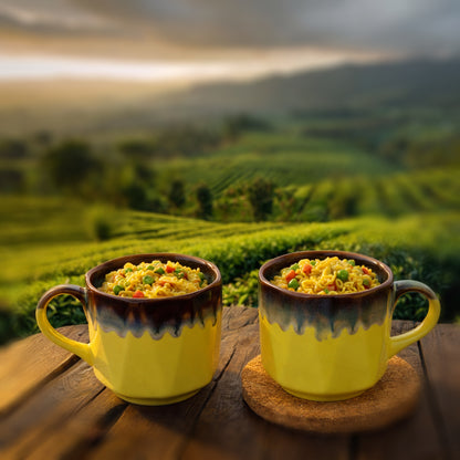 Maggie Mugs Set  of 2 |Dual Colour | 500 ml