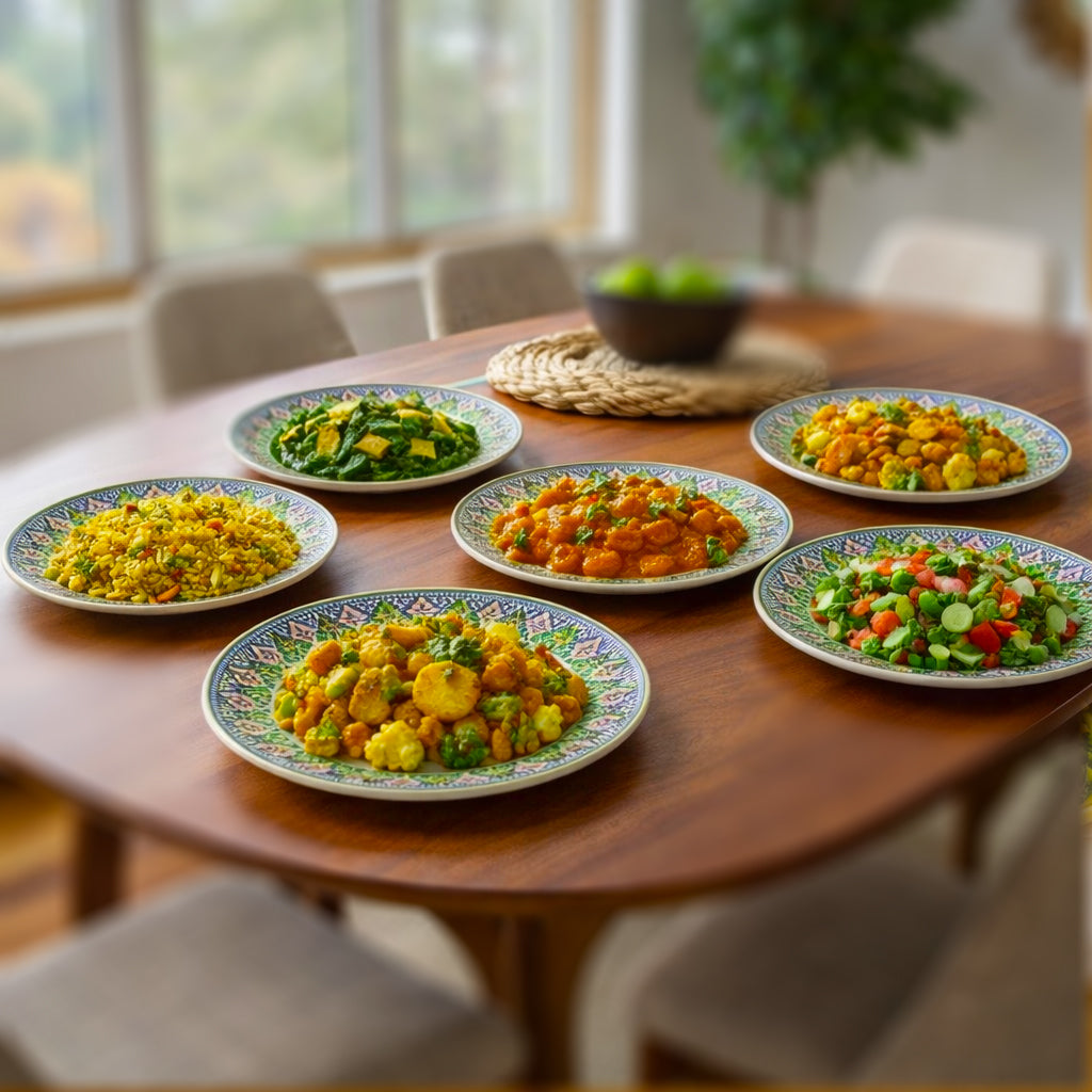 Dinner Plates Set | Multicolour