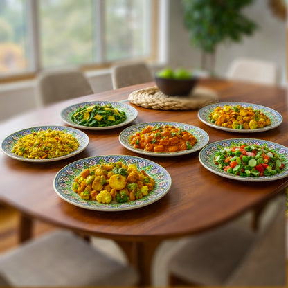 Dinner Plates Set | Multicolour