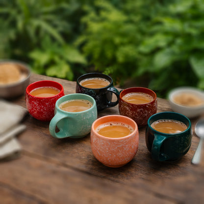 Tea Cups Set of 6 | 180 ml