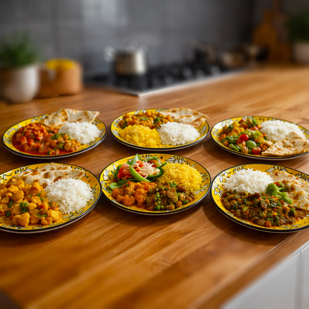 Dinner Plates Set | Multicolour