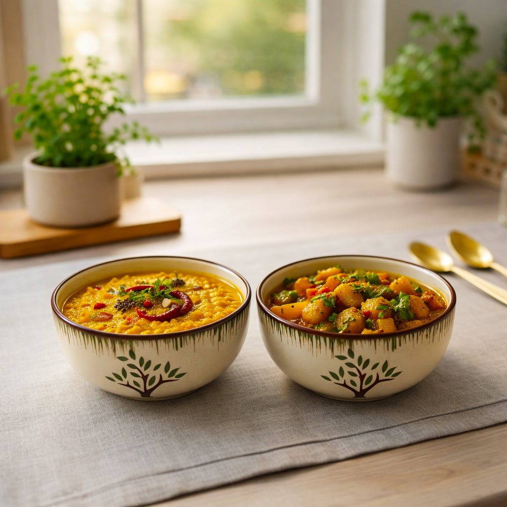 Dinner Serving Bowl Sets | Multicolour | 400ml