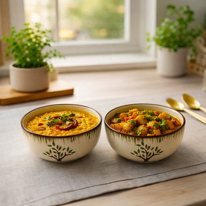 Dinner Serving Bowl Sets | Multicolour | 400ml