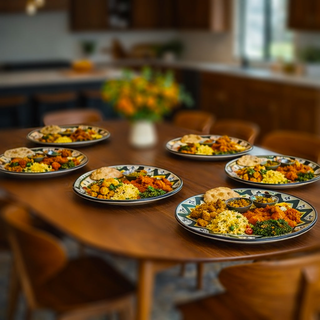 Dinner Plates Set | Multicolour