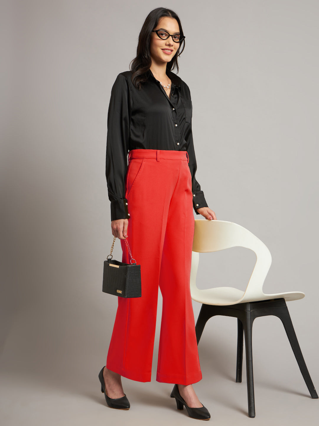 Regular Fit Formal Trousers