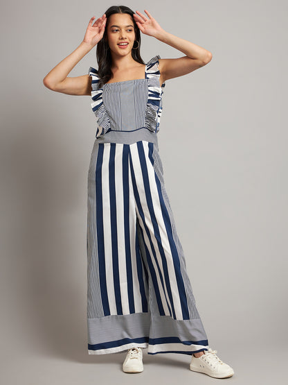 Multicolor Printed Jumpsuit