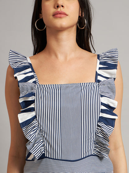 Multicolor Printed Jumpsuit