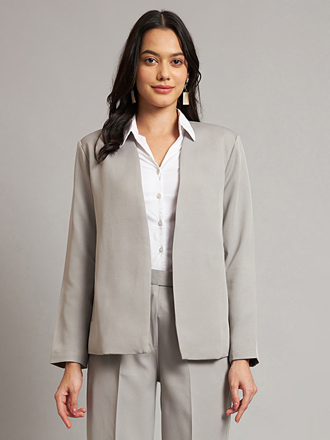 Formal Front Open Blazers