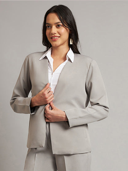 Formal Front Open Blazers