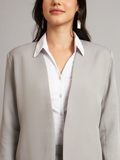Formal Front Open Blazers
